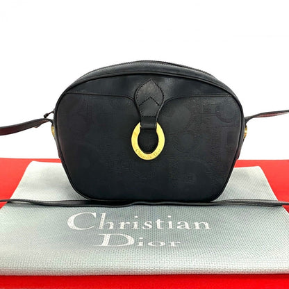 Dior Shoulder Bag Leather Black