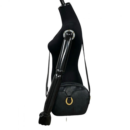 Dior Shoulder Bag Leather Black