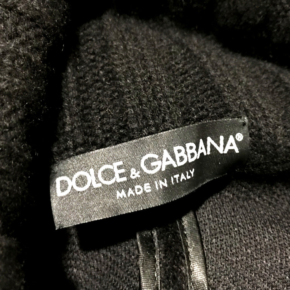 Dolce&Gabbana Poncho F0O02T Fu3L2 Cashmere Black Apparel Turtleneck Fringe Women 36