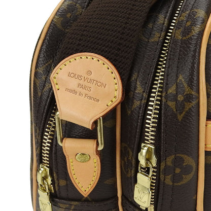 Louis Vuitton Shoulder Bag M45254 Monogram Brown Reporter Pm Unisex(Unisex)