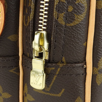 Louis Vuitton Shoulder Bag M45254 Monogram Brown Reporter Pm Unisex(Unisex)