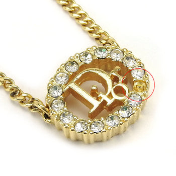 Christian Dior Necklace Metal Gold Women