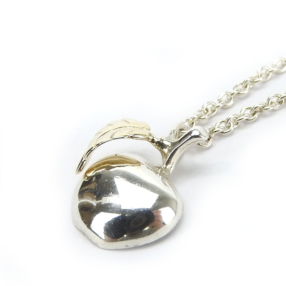 Tiffany&Co. Necklace Sterling Silver, 14K Gold Silver Women