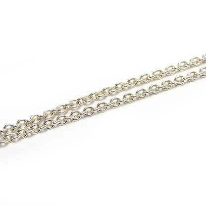 Tiffany&Co. Necklace Sterling Silver, 14K Gold Silver Women