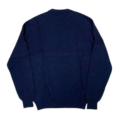 Hermes Sweater Wool Navy Mens L