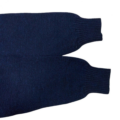 Hermes Sweater Wool Navy Mens L