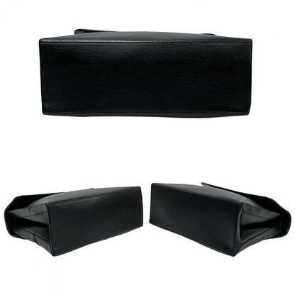 Loewe Shoulder Bag Leather Black Twist Handle Velazquez Women