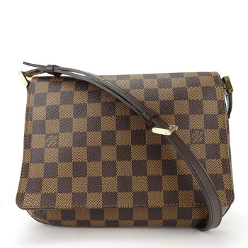 Louis Vuitton Shoulder Bag N51255 Damier Brown Musette Tango Women