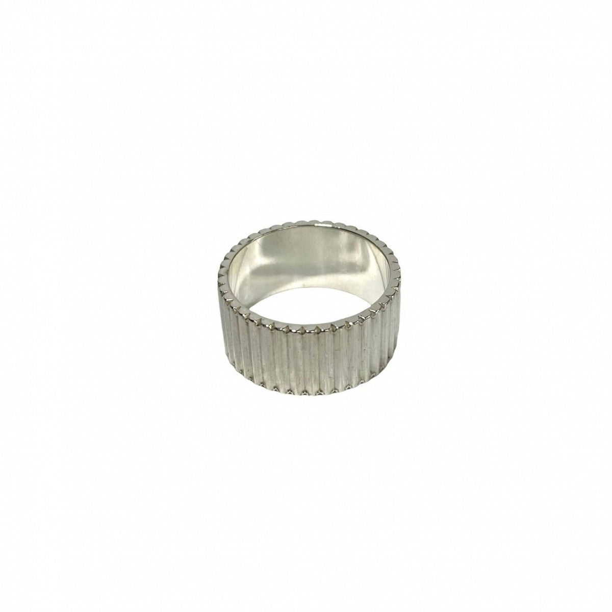Gucci Ring Silver925 Silver Coin Edge Ring Women(Unisex)