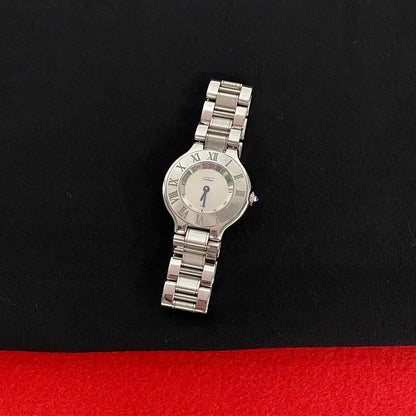 Cartier Watches Stainless Steel Silver Mast 21