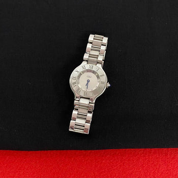 Cartier Watches Stainless Steel Silver Mast 21