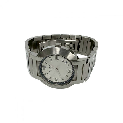 Hermes Watches Stainless Steel Silver Nomad Mens