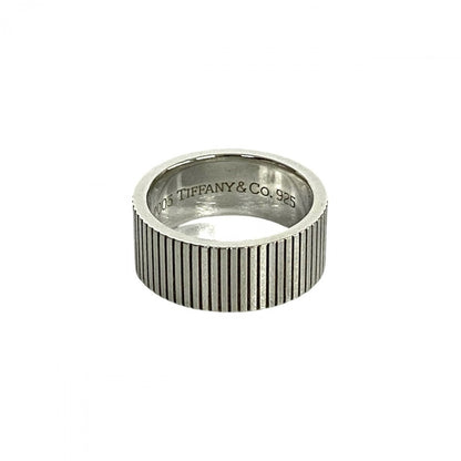 Tiffany&Co. Ring Silver925 Silver Coin Edge Ring Mens(Unisex)