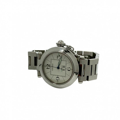Cartier Watches Stainless Steel Silver Pasha C Mens
