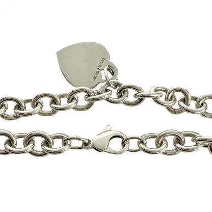 Tiffany&Co. Necklace Silver925 Silver Heart Tag Necklace Women