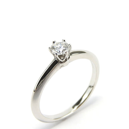 Tiffany&Co. Ring Pt950Platinum, Diamond Platinum Women
