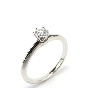 Tiffany&Co. Ring Pt950Platinum, Diamond Platinum Women