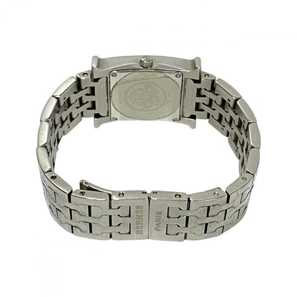 Hermes Watches Stainless Steel Silver H Watch Women
