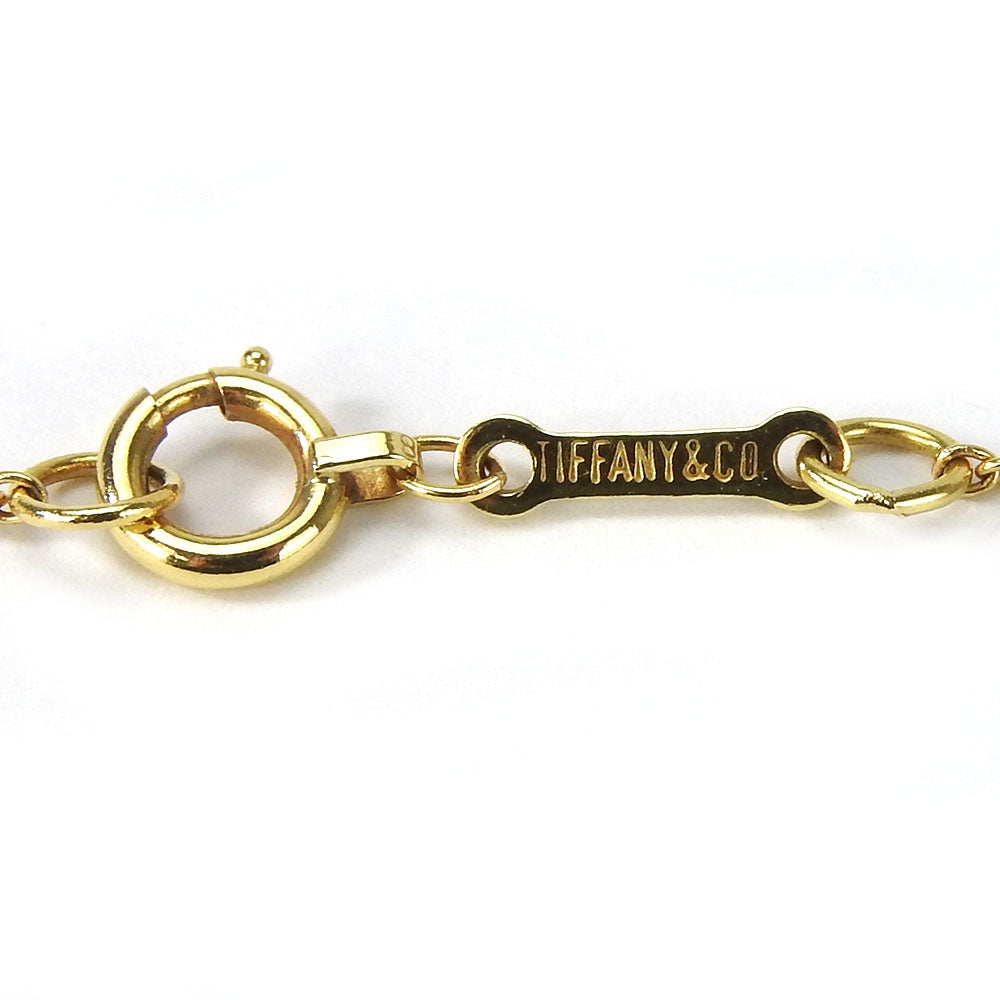 Tiffany&Co. Necklace K18 Yellow Gold Gold Apple Women