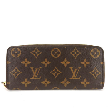 Louis Vuitton Long Wallet Purse M61298 Monogram Rose Valerie Portefeuille Clemence Women