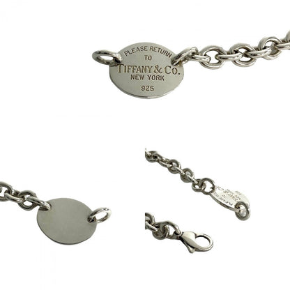 Tiffany&Co. Necklace Silver925 Silver Return To Oval Necklace Women