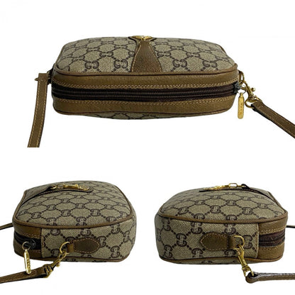 Gucci Shoulder Bag Leather, Pvc Brown Gucci Plus Women