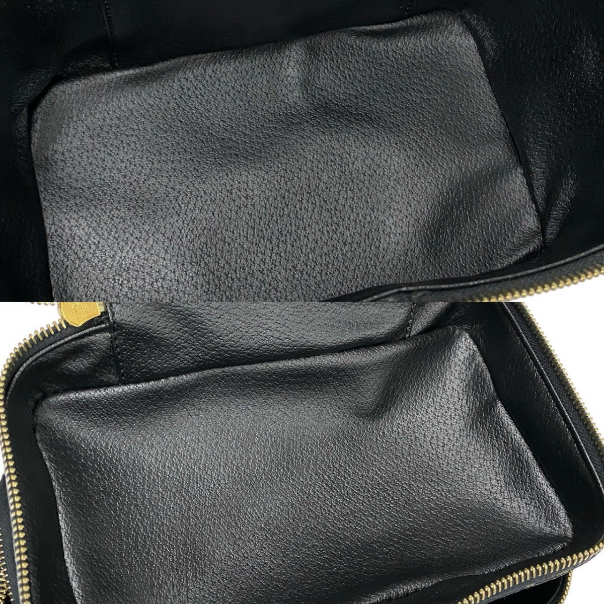 Celine Handbag Leather, Pvc Black Macadam Blason Triomphe Pattern Women