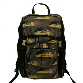 Prada Backpack Leather Yellow