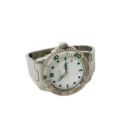 Gucci Watches Stainless Steel Silver Quartz G Timeless Sports Mens