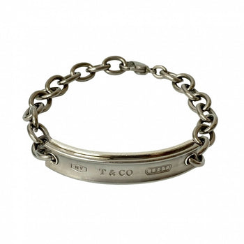 Tiffany&Co. Bracelet Titanium Silver 1837 Id Bracelet