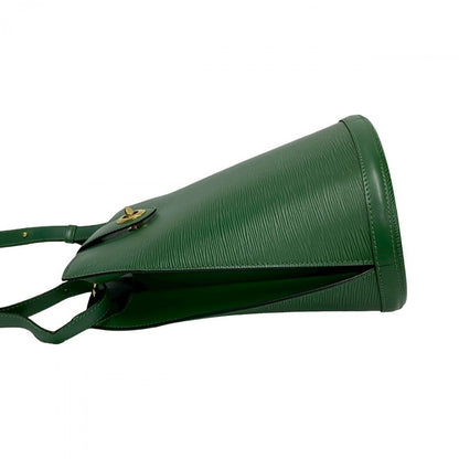Louis Vuitton Shoulder Bag M52254 Leather Green Epi Cluny Women