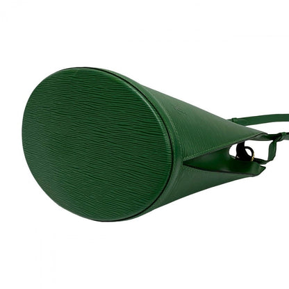 Louis Vuitton Shoulder Bag M52254 Leather Green Epi Cluny Women
