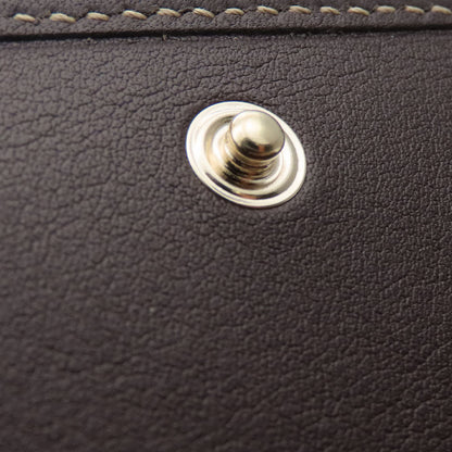 Gucci Long Wallet Purse 245723 Gg Canvas, Leather Brown Women