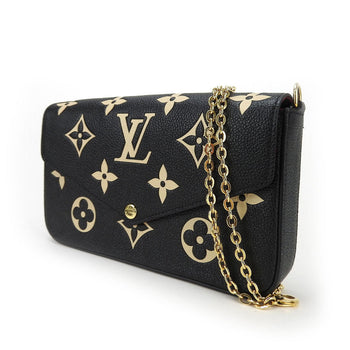 Louis Vuitton Shoulder Bag M82479 Monogram Ann Platt Black Pochette Felice Women