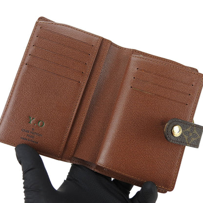 Louis Vuitton Bifold Wallet M61674 Monogram Brown Portefeuille Vienova Women