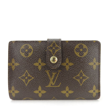 Louis Vuitton Bifold Wallet M61674 Monogram Brown Portefeuille Vienova Women
