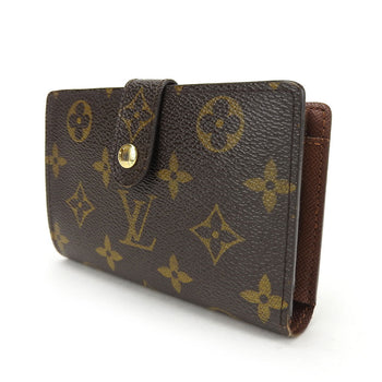 Louis Vuitton Bifold Wallet M61674 Monogram Brown Portefeuille Vienova Women