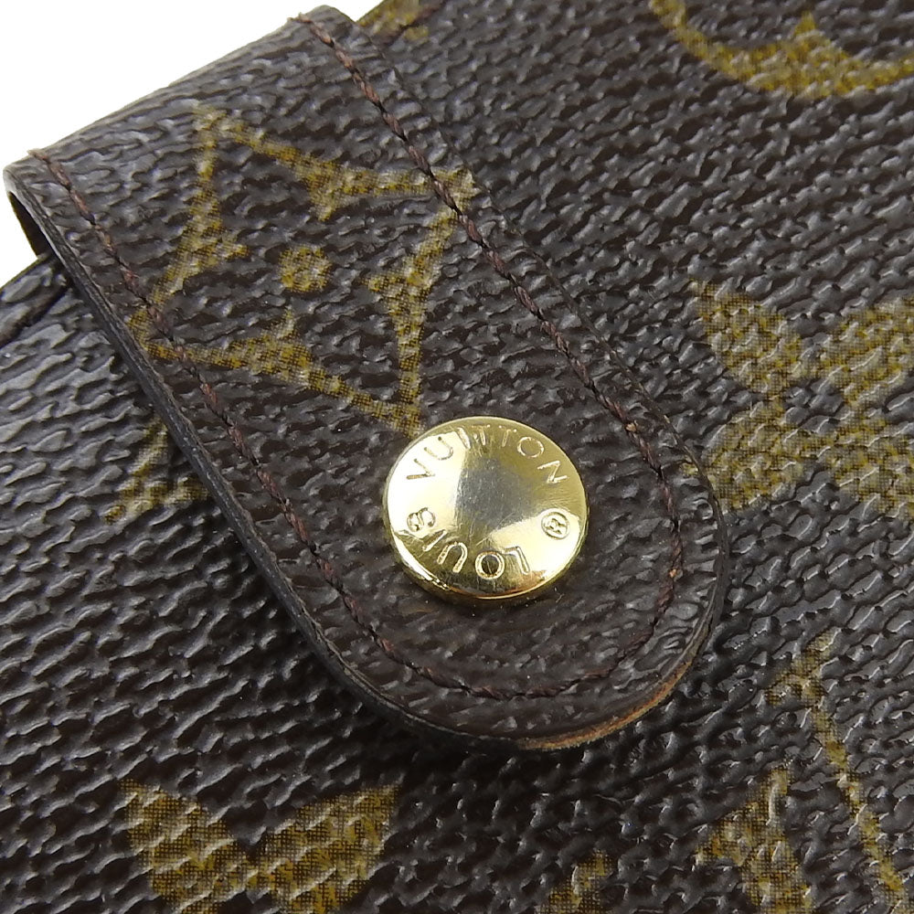 Louis Vuitton Bifold Wallet M61674 Monogram Brown Portefeuille Vienova Women