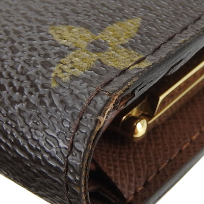 Louis Vuitton Bifold Wallet M61674 Monogram Brown Portefeuille Vienova Women