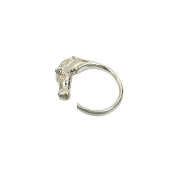 Hermes Ring Silver925 Silver Cheval Horse Ring