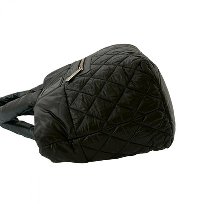 Chanel Handbag Nylon Black Coco Mark Cococoon Women