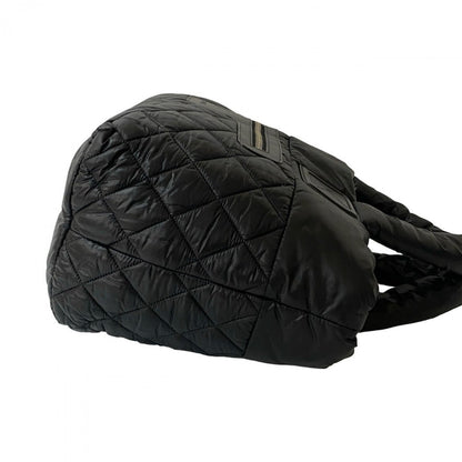 Chanel Handbag Nylon Black Coco Mark Cococoon Women