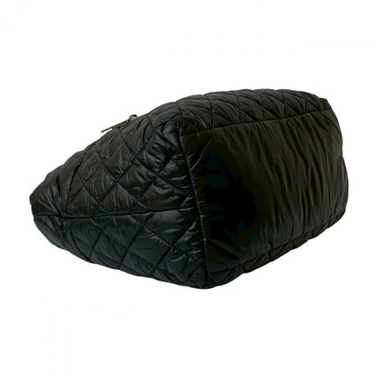 Chanel Handbag Nylon Black Coco Mark Cococoon Women