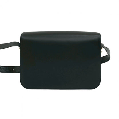 Celine Shoulder Bag Calfskin Black