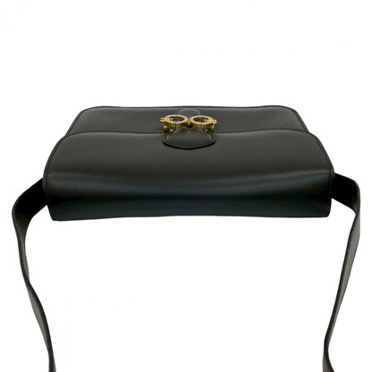 Celine Shoulder Bag Calfskin Black