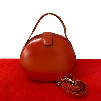 Loewe Shoulder Bag Leather Red