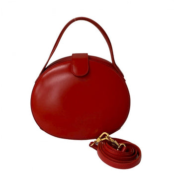 Loewe Shoulder Bag Leather Red
