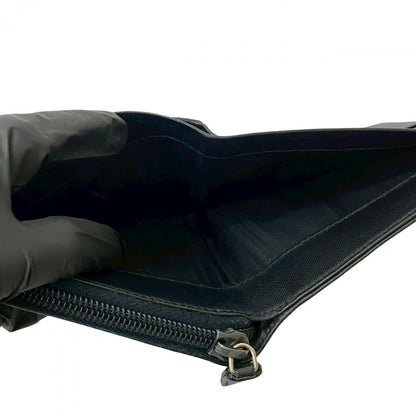 Prada Bifold Wallet Leather Black
