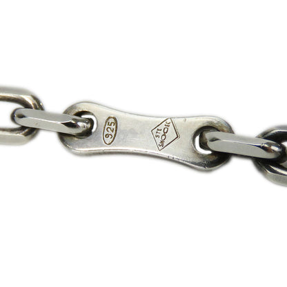 Hermes Key Ring Leather, Silver925 Orange Women