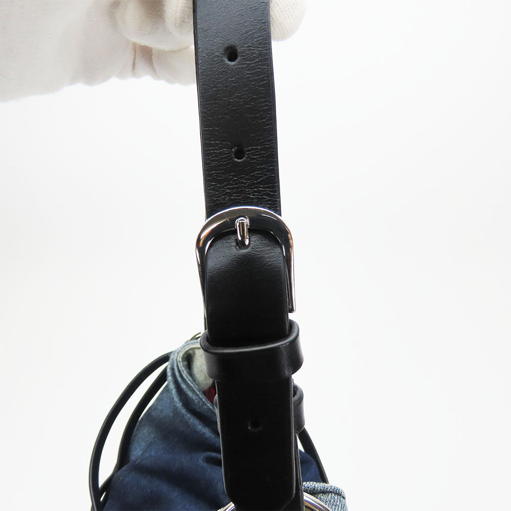Diesel Shoulder Bag Denim, Leather Indigo Women